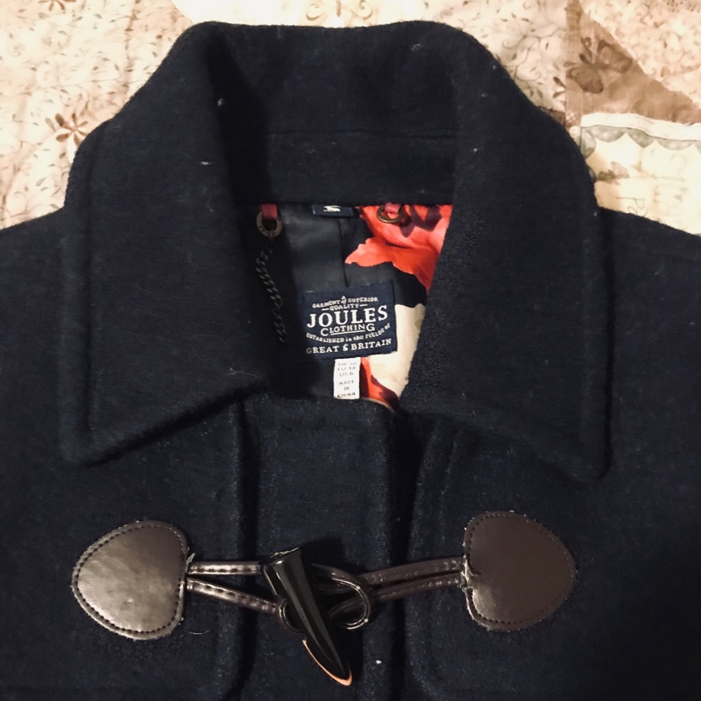 Joules Wool Coat - Picture 2 of 8